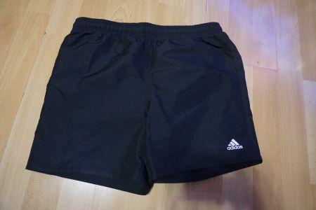 Adidas Badeshorts, schwarz, Gr. 164