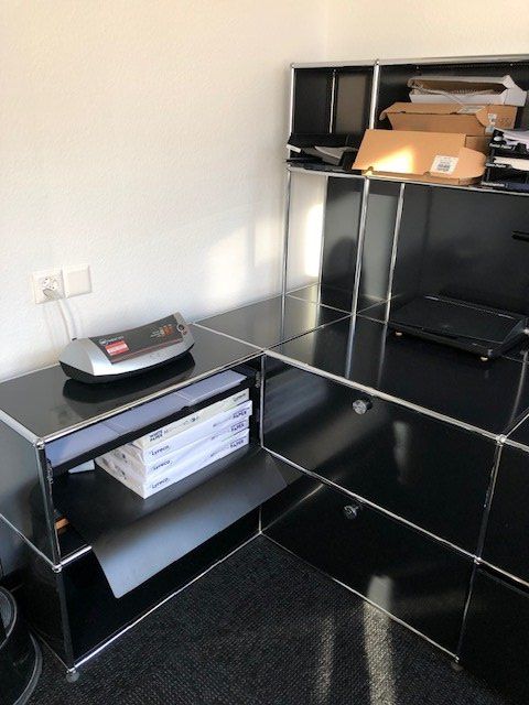 USM Regale: Schwarzes USM Haller Sideboard – Gebraucht aus Zug von ChrisJa82 1