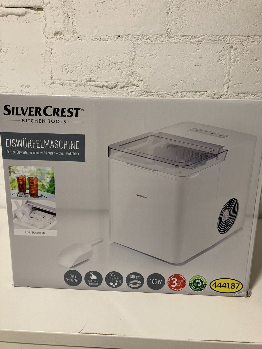 SilverCrest Elettrodomestici da cucina: Eiswürfelmaschine - Silvercrest SEMK 105 B2 – Usato da Hinterkappelen venduto da deev 4