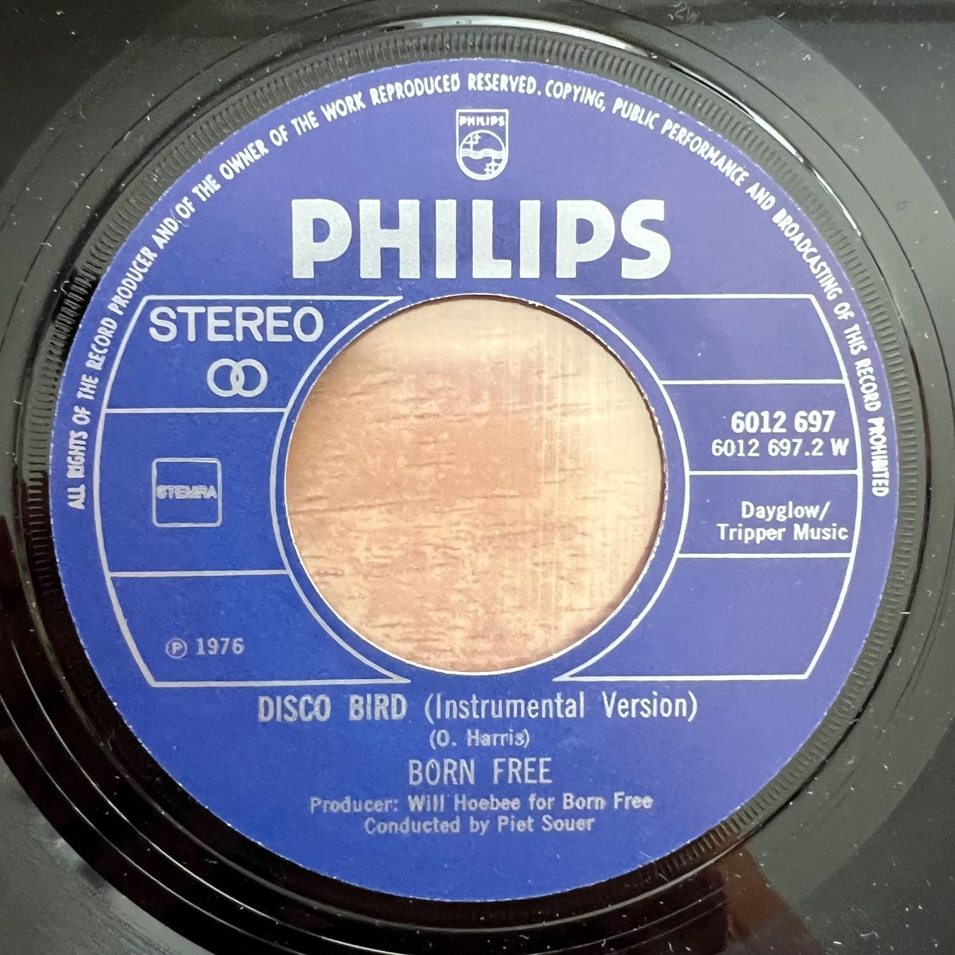 Dischi in vinile: Born Free - Disco Bird / 1. D-Press. 1976 – Usato da Gais venduto da soundcave57 2