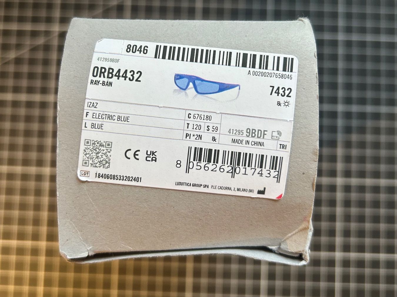 Brillen & Gläser: Ray Ban Izaz electric blue – Neu und originalverpackt aus Muri b. Bern von csi_mt8v 2