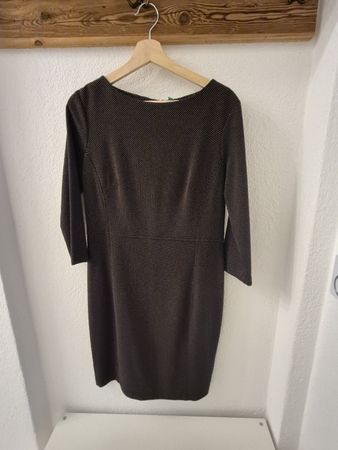 United Colors of Benetton Kleid schwarz gemustert