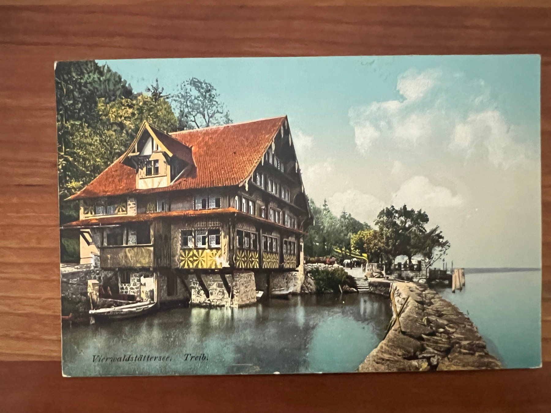 Cartoline postali: AK  1913 Treib   (G3156) – Usato da Hinwil venduto da Sidi4