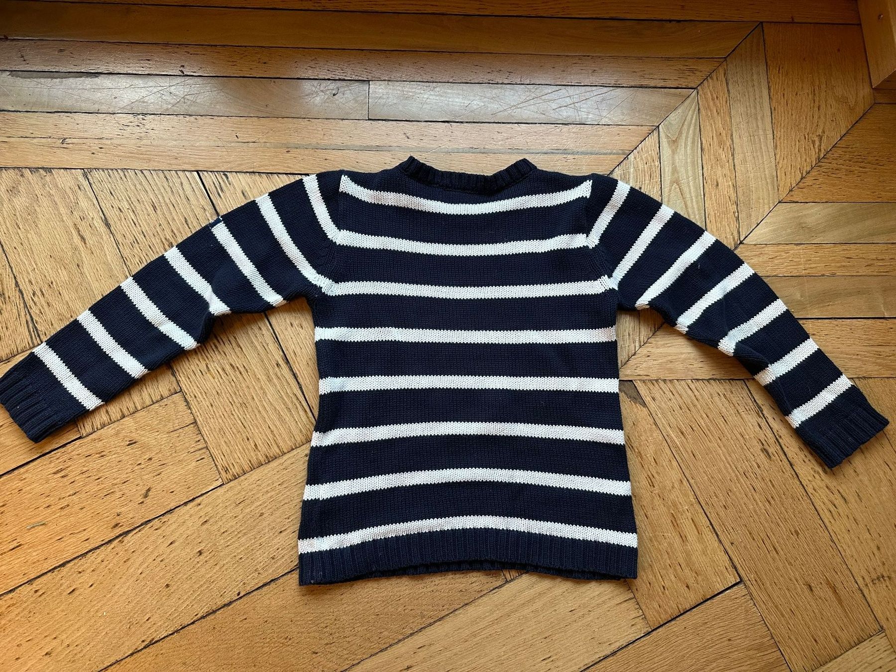 Maglioni & Felpe: Gestreifter Kinderpullover Le Phare de la Baleine Gr. 116 – Usato da Zuerich venduto da Tozde 1