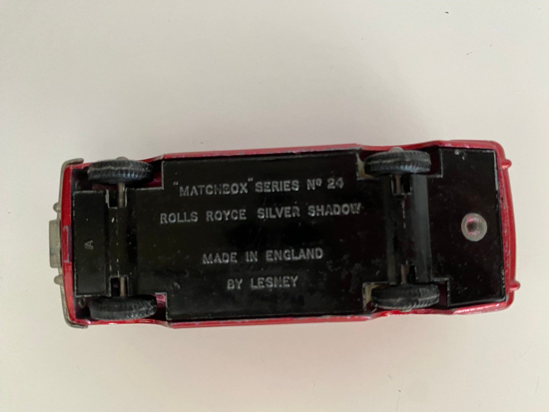 Matchbox Modellini d'auto: Matchbox Lesney England Nr 24 Rolls Royce Silver Shadow 95 – Usato da Stäfa venduto da thebrand 7
