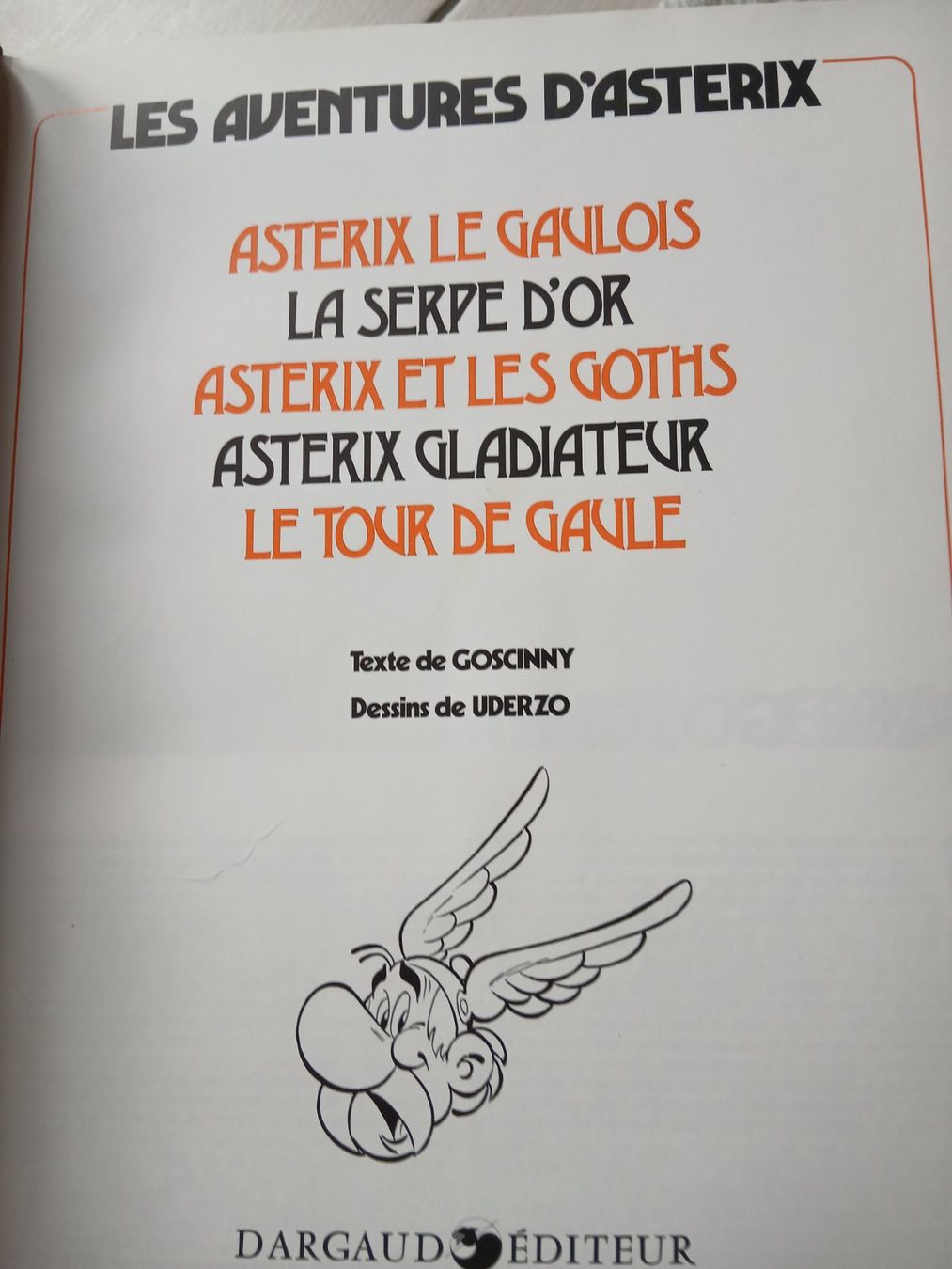 Comics: ASTERIX INTÉGRALE 1 TTBE EO – Gebraucht aus Puidoux von Efango 1