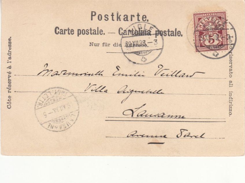 Cartes postales: Aigle 1898 – D'occasion à Bürglen TG par StampGraf 1