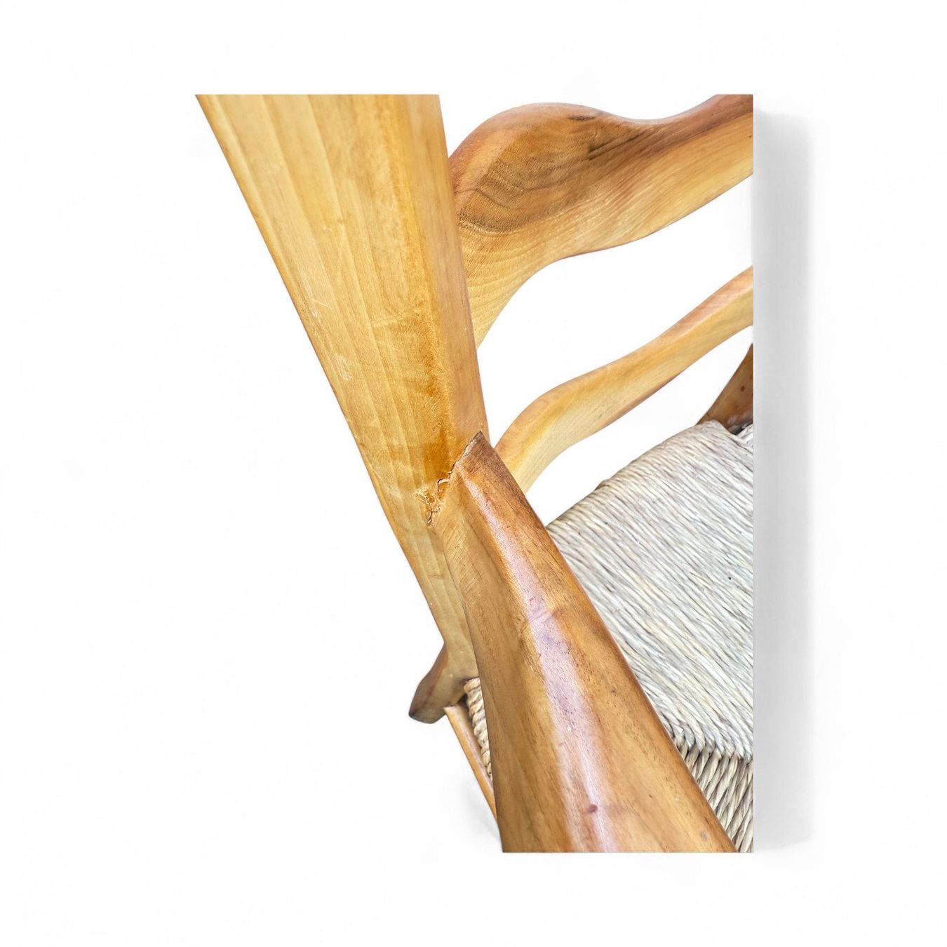 Poltrone: Tessiner Sessel, 2er Set // Holz & Geflecht – Usato da Schinznach-Dorf venduto da mix 9