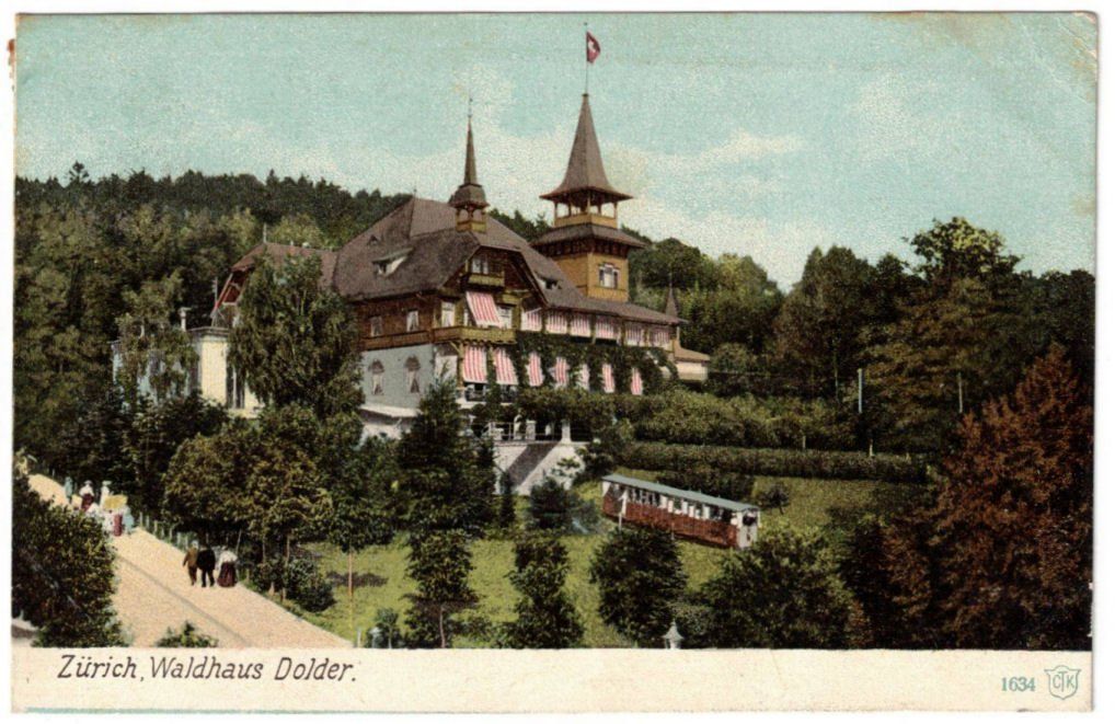 Cartoline postali: Zürich - Dolder mit Standseilbahn – Usato da Binningen venduto da Mountainrider
