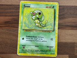 Pokemon Trading Karte Raupy