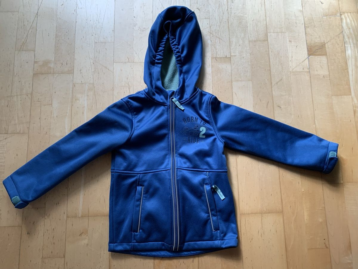 Jacken & Mäntel: Softshell Jacke Blau Gr. 110/116 – Gebraucht aus Ebnat-Kappel von so8_sn9v