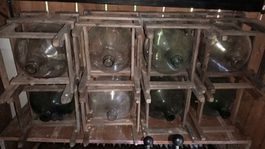 Balonflaschen, Mostflaschen, Grosse Glasflaschen