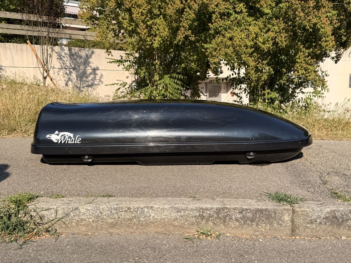 Neumann Box da tetto: Dachbox Neumann Whale Carbon schwarz 500L – Usato da Bolligen venduto da Tarahumara 6