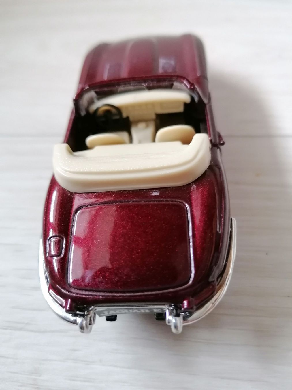 Jaguar Modellautos: Modellauto Jaguar Cabriolet Mst. 1:38 rot – Gebraucht aus Oberurnen von mackrokodile 3