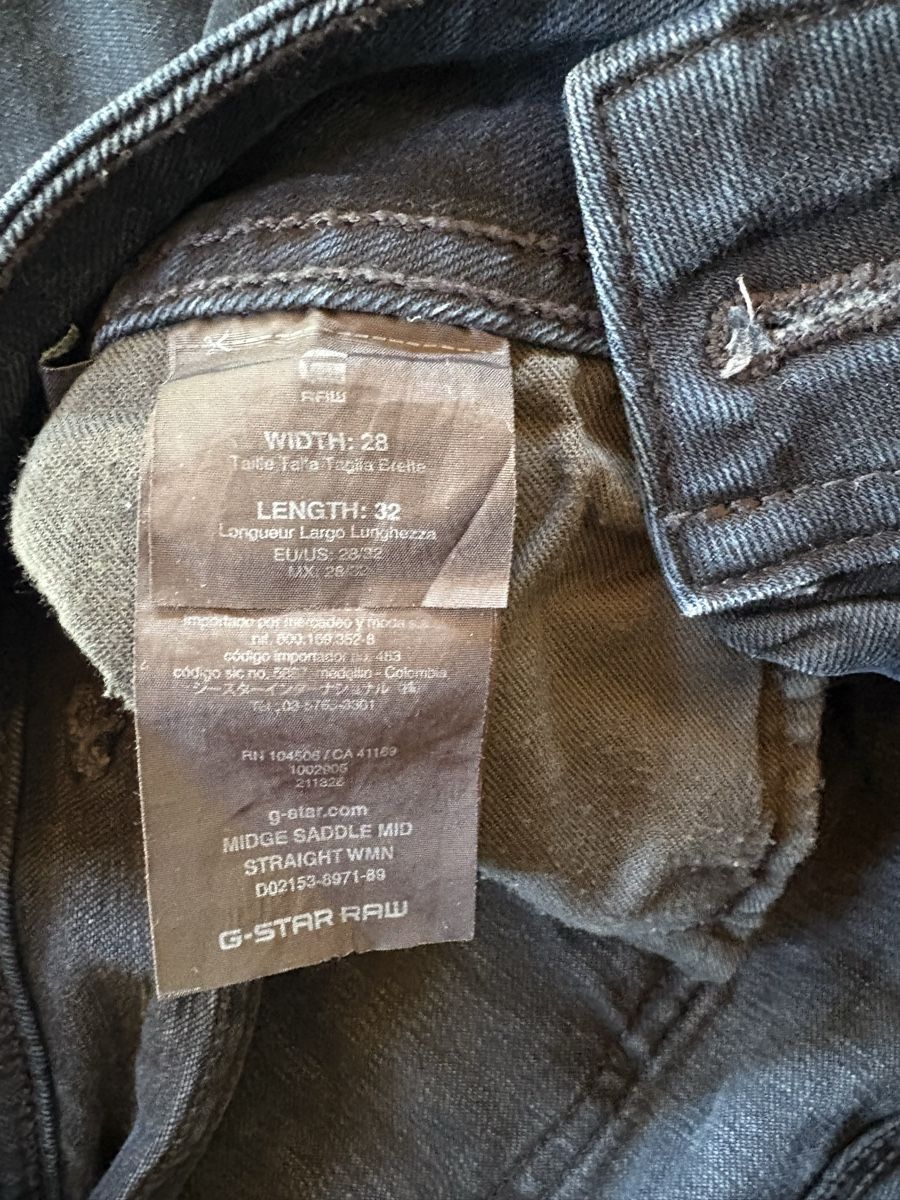 G-Star Jeans: G-Star Raw Jeans Damen 28/32 – D'occasion à Serneus par bragi 2