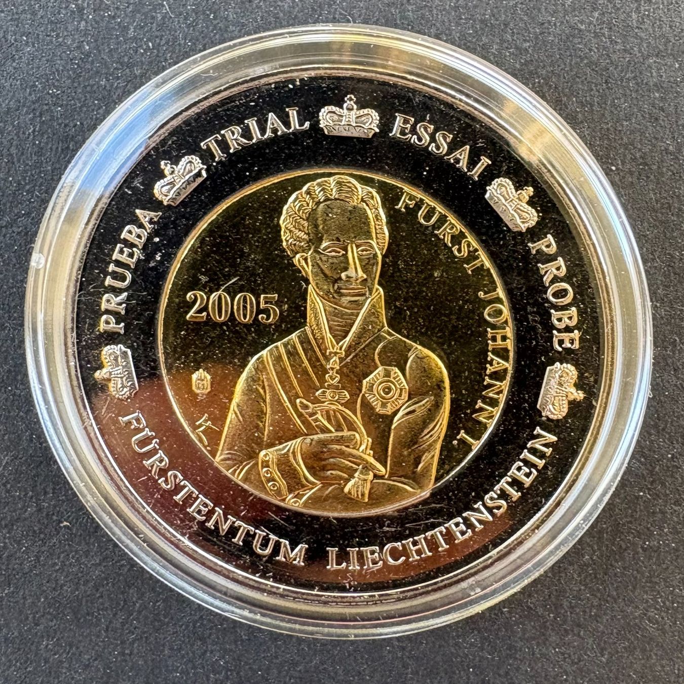 Toutes les monnaies: 2 EURO LICHTENSTEIN 2005 MIT ECHTHEITSZERTIFIKAT – Neuf avec emballage d'origine à Ostermundigen par crazy-horse-1840 3
