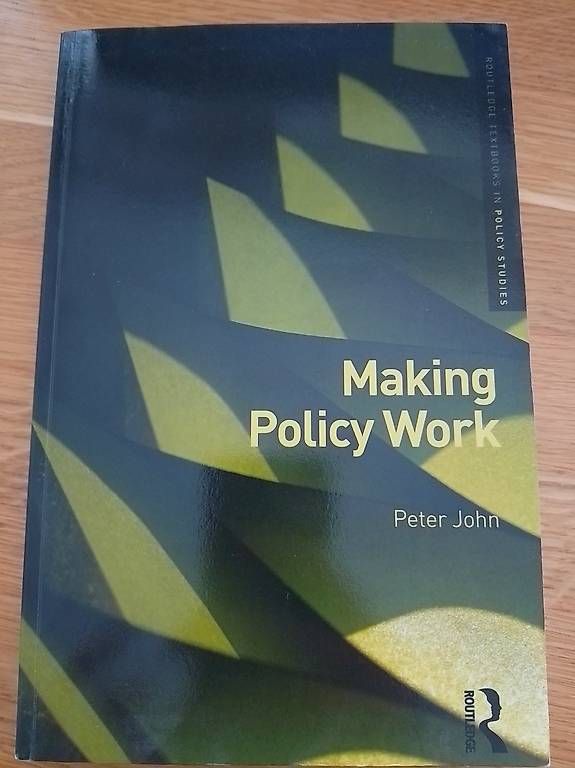 Bücher: Making Policy Work – Gebraucht aus Dänikon ZH von spr_rqw2