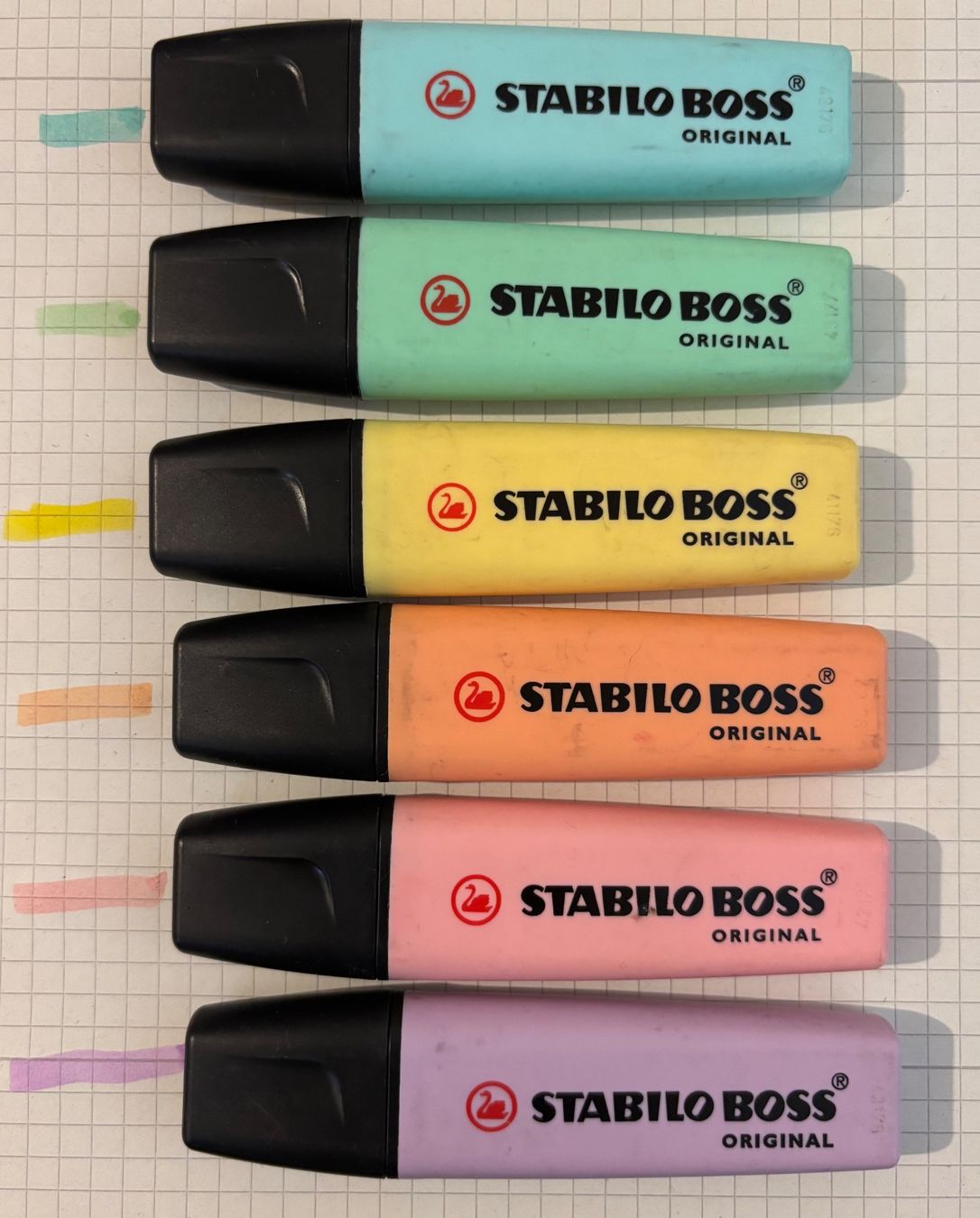 Stabilo Penna & Evidenziatori: Stabilo Boss Textmarker Set Pastell – Usato da Pfäffikon ZH venduto da Emporos_42