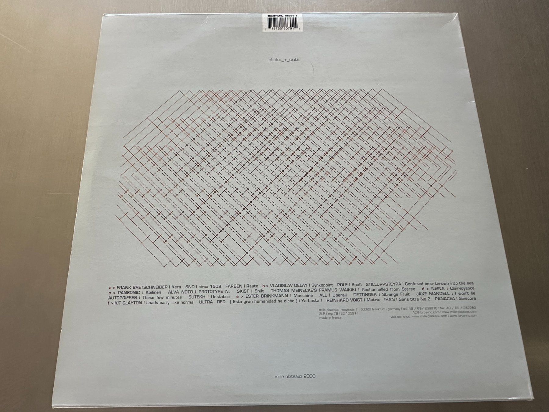 Vinyles: CLICKS + CUTS 3LPS - ALVA NOTO - PANSONIC - FARBEN - POLE... – D'occasion à Sion par jaipur1401 2