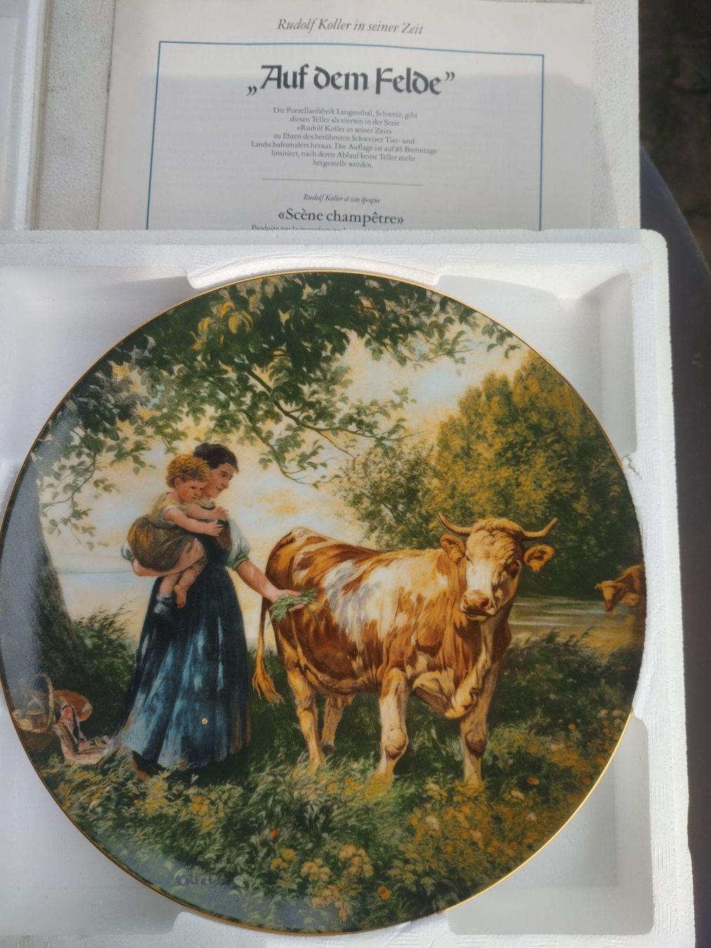 Assiettes: Sammelteller – Neuf avec emballage d'origine à Kirchberg SG par Frostfleisch75 3