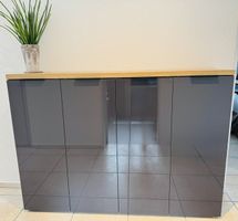 Schuhschrank IDEA | Platz für 36 Paar | Anthrazit/Eiche
