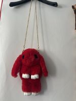 Kinder Wuschel-Tasche rot