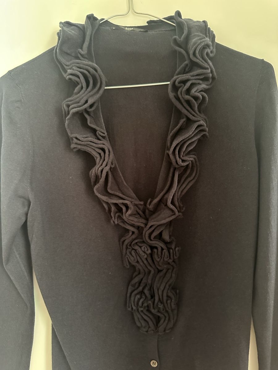 Hugo Boss Pulls & Sweat-shirts: Pullover von Hugo Boss, dunkelblau, Seide/Kaschmir, Gr. M – D'occasion à Oberwil BL par orsay 1