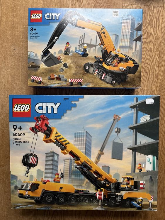 Lego City Construction Sets (60409 & 60420) (Neu und originalverpackt ...