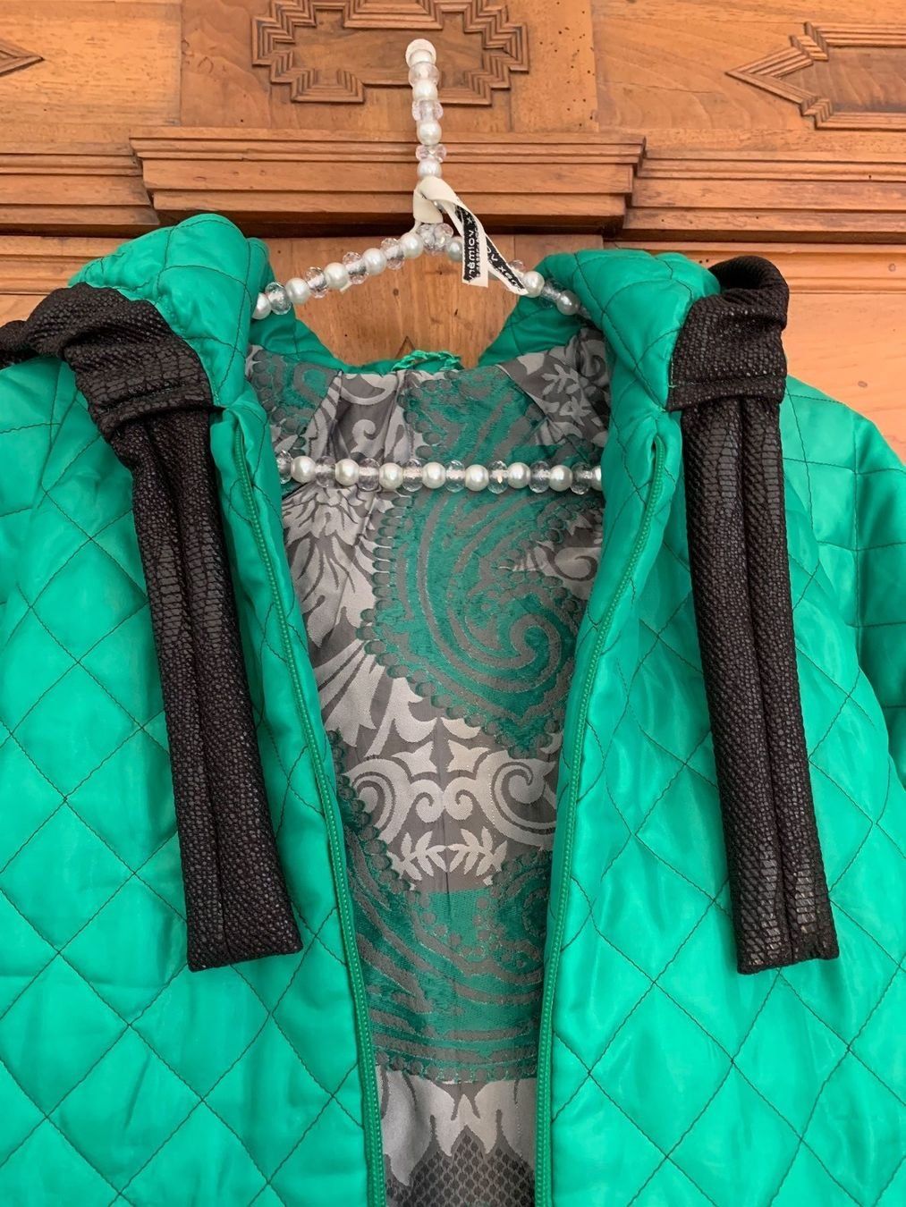 Jacken: Smaragdgrüne beidseitig isolierte Jacke Gr. S/M – Neu (gemäss Beschreibung) aus Füllinsdorf von Sternenblick19 6