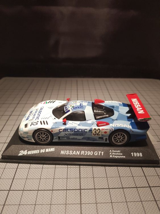 Modèle Réduit Nissan R390 GT1 #32 - 24h Du Mans 1998 - Échelle 1/43 IXO Centauria - Occasion