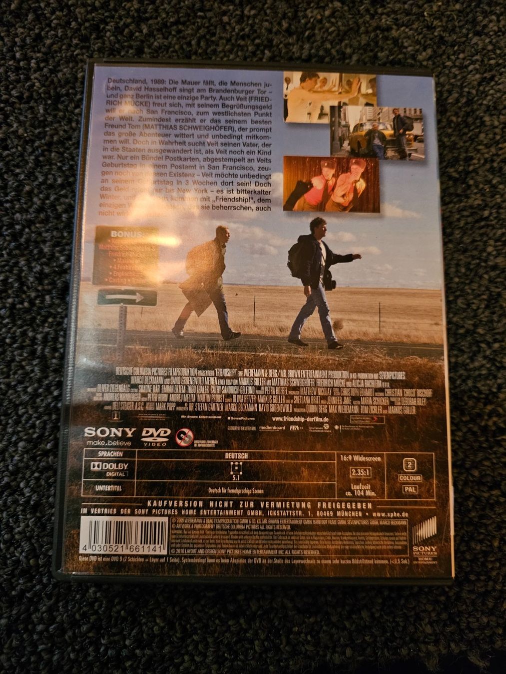 Tutti i DVDs: FRIENDSHIP (13221) – Usato da Ruswil venduto da jan_bxl5 1