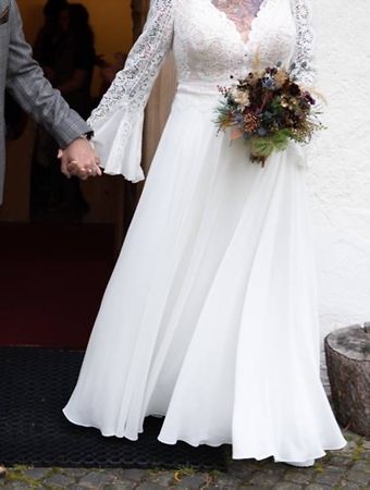 Boho Hochzeitskleid 
