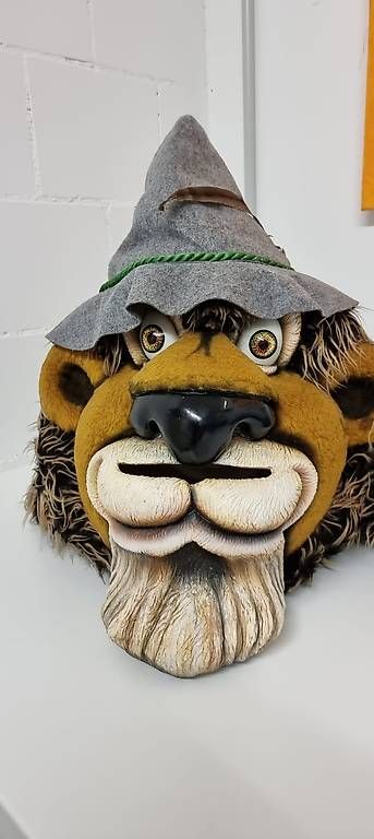 Maschere: Fasnachtsgrind /-maske Löwe - 3 Stück – Usato da Meggen venduto da Scollection