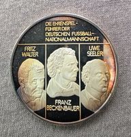 Silbermedaille Uwe Seeler-Beckenbauer-F.Walter