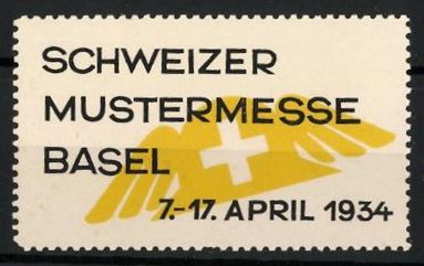 Altre raccolte & rarità: Reklamemarke Basel, Schweizer Mustermess – Usato da Berlin venduto da bartko-reher 1