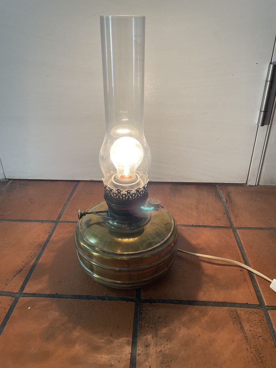 Lampen: Elektrifizierte Gaslampe  – Gebraucht aus Chur von Tobina