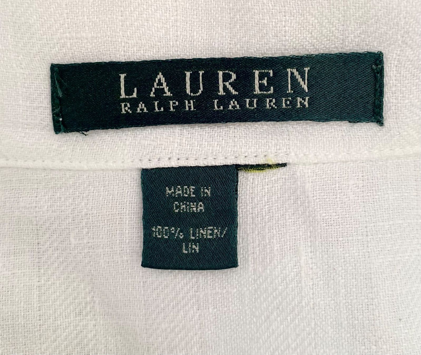 Ralph Lauren Blusen: Lauren Ralph Lauren Leinenbluse Grösse 48 – Gebraucht aus Oberwil BL von Leni-Mischi 3