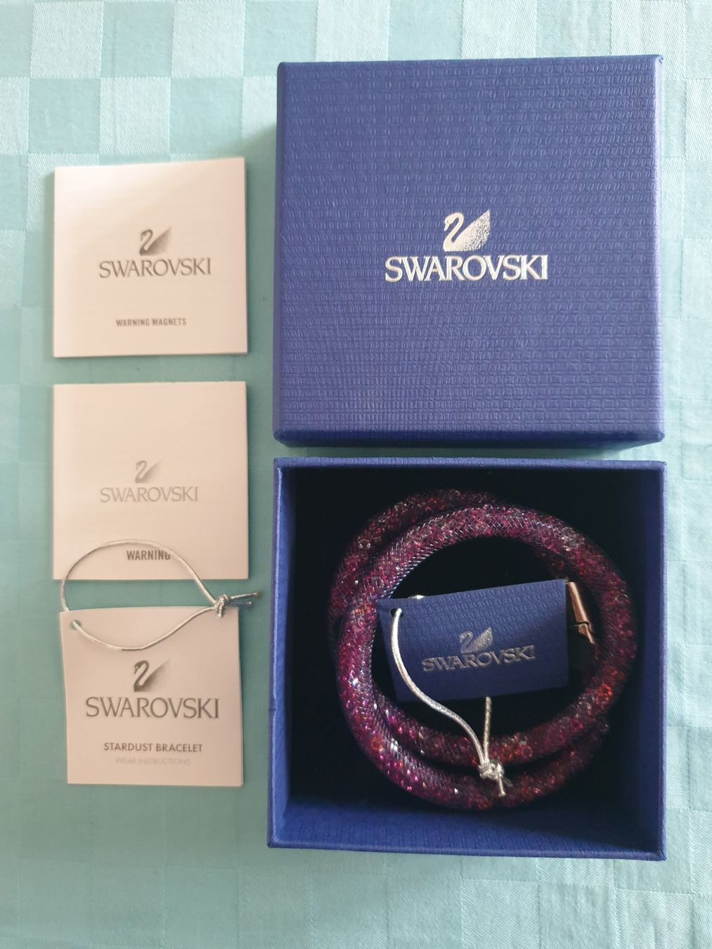 Ketten: Swarovski Schmuck Halskette oder Doppel - Armband – Gebraucht aus Mörschwil von spirspi