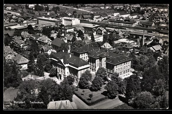 Cartoline postali: AK Burgdorf, Technikum – Usato da Berlin venduto da bartko-reher