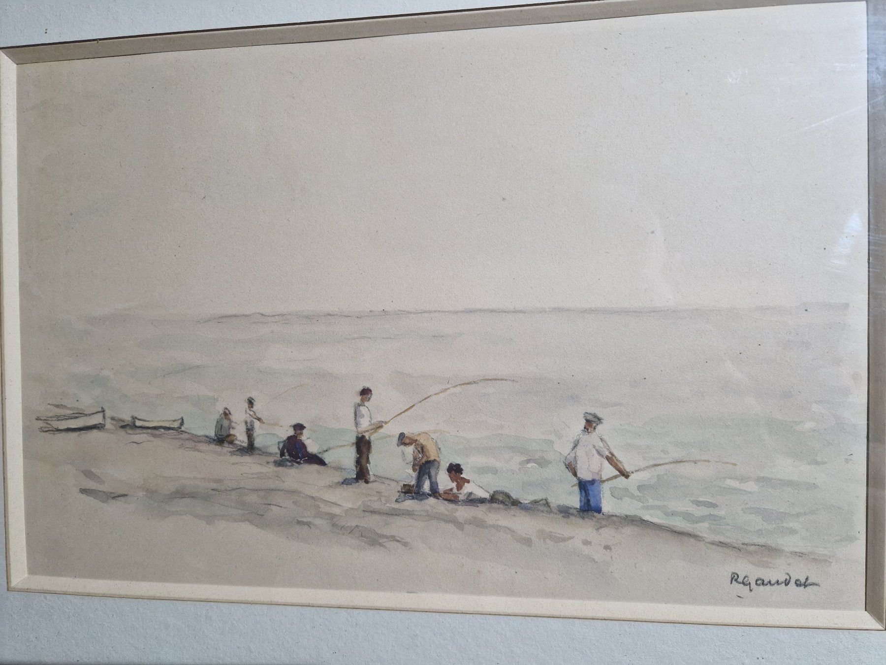 Dipinti: Aquarell Fischer signiert – Usato da Seedorf BE venduto da Stibutz 3