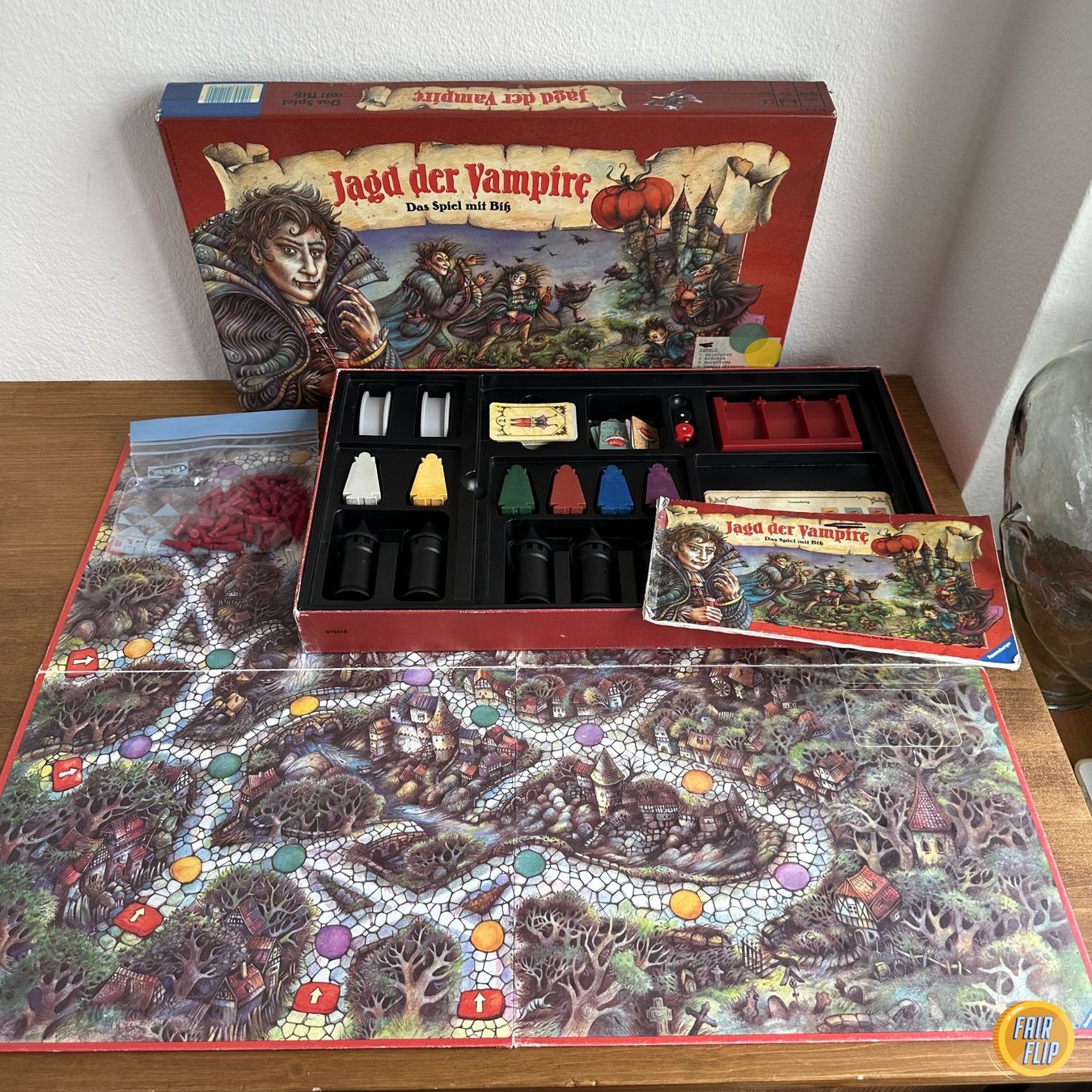 Ravensburger Spiele: Ravensburger Jagd der Vampire Brettspiel – Gebraucht aus Luzern von fairflip