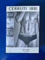 Slips Herren, CERRUTI 1881, Grösse S,  2 Stück in Hellgrau