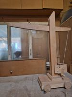 Holzkran Spielzeug Handgefertigt  65cm