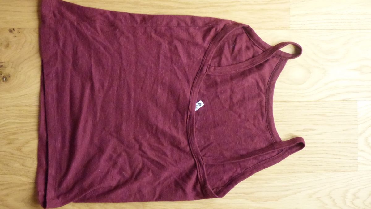 Top: Trägershirt Chicoree Gr. S  – Usato da Pfeffingen venduto da sasi25 1