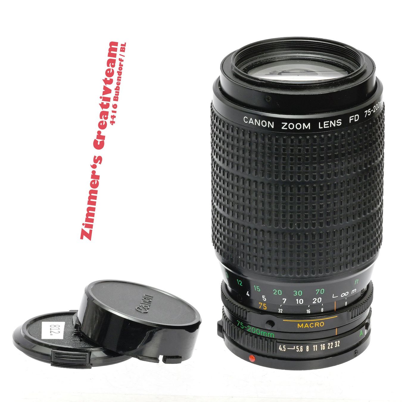Canon Obiettivi: Canon Zoom Lens FD 75-200mm 4.5 – Usato da Bubendorf venduto da zimmers_creativteam 1