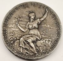 Médaille Centenaire de l’indépendance du canton de VD 1897