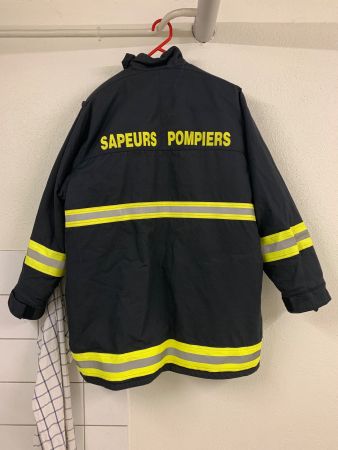Veste de feu sapeurs-pompiers.