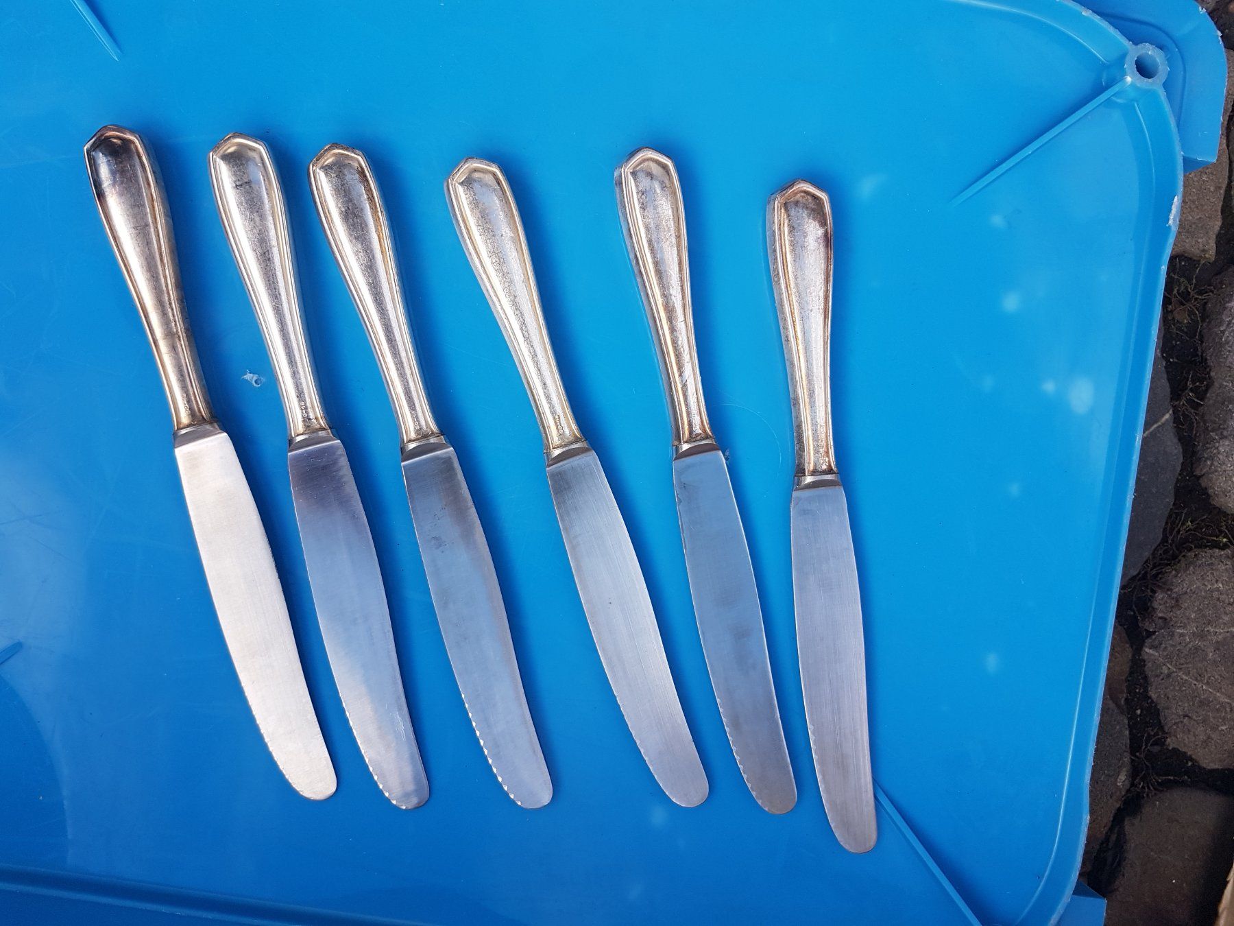 Messer: versilberte Messer – Gebraucht aus bern von Aaxe 5