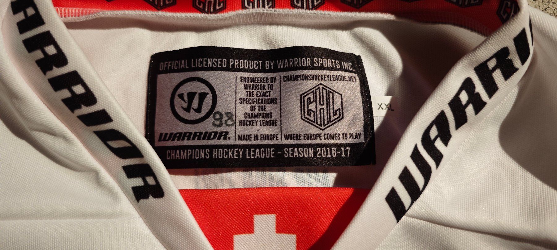 Gameworn Canottiere & Pantaloni: ZSC Lions Jersey, Miranda, gameworn – Usato da Pfaffhausen venduto da seppentony 1