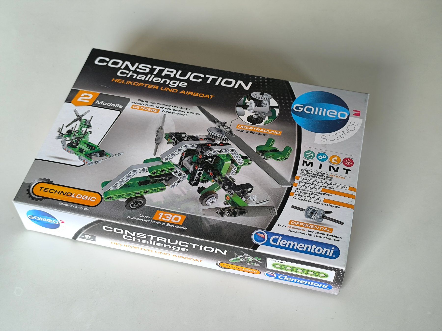 Clementoni Giocattoli: Clementoni Galileo Technologic - Heli & Airboat – Usato da Nottwil venduto da Lu1043201